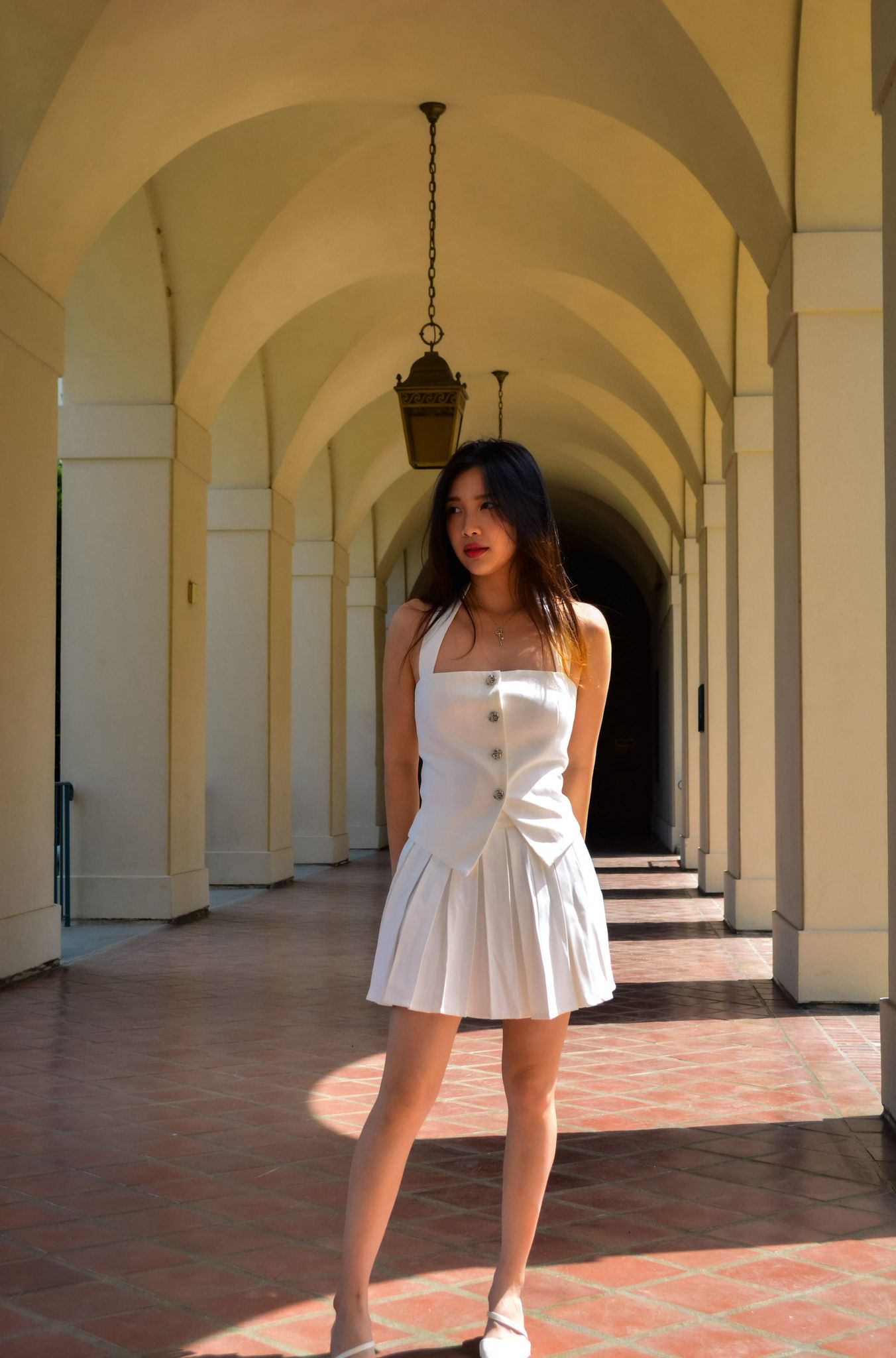 Blaire Pleated Mini Skirt